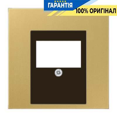 Панель аудиорозетки Jung ME2969TC латунь Classic