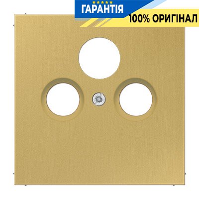Панель розетки TV+R (SAT) Jung ME2990SATC латунь Classic