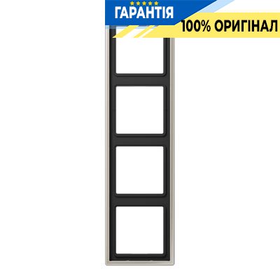 Рамка 4-я Jung ES2984 Edelstahl