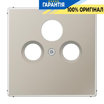 Панель розетки TV+R(SAT) Jung Edelstahl ES2990SAT
