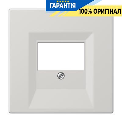 Панель аудіо-розетки Jung LS969TLG світло-сірий
