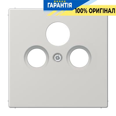 Панель розетки TV+R(SAT) Jung LS990SATLG светло-серый