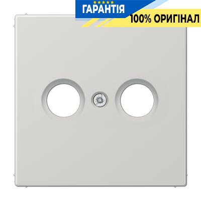 Панель розетки TV+R Jung LS990TVLG світло-сірий