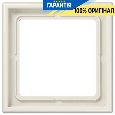 Рамка 1-я Jung LS981W сл. кость