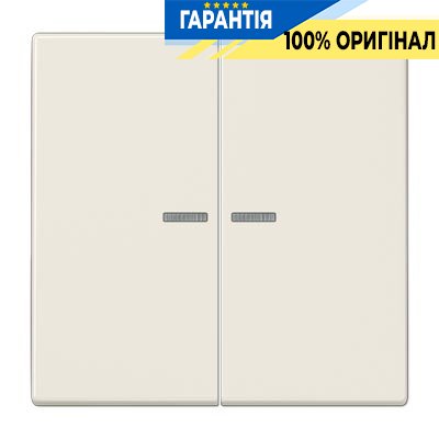 Клавиша 2-я с подсветкой Jung LS995KO5 сл. кость