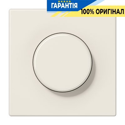 Панель димера (світлорегулятора) поворотного Jung LS1940 сл. кістка