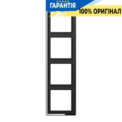Рамка 4-я Jung GCR2984 Блестящий хром