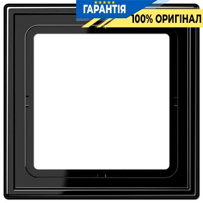 Рамка 1-а Jung LS981SW чорний