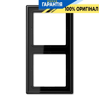 Рамка 2-а Jung LS982SW чорний