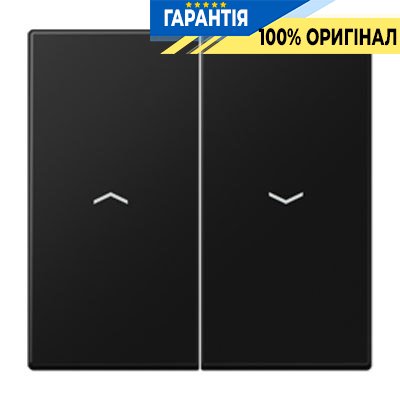 Клавиша 2-я с символами «стрелки» Jung LS995PSWM чёрный графит матовый