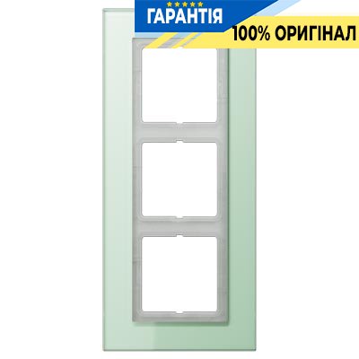 Рамка 3-я Jung LSP983GLAS Стекло