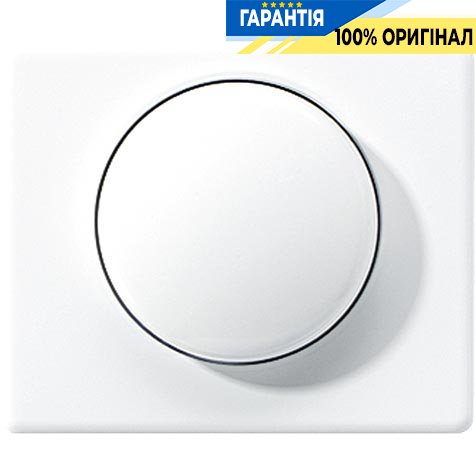 Панель диммера (светорегулятора) поворотного Jung SL540WW белый