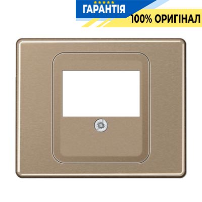 Панель аудіо-розетки Jung SL569TGB бронза