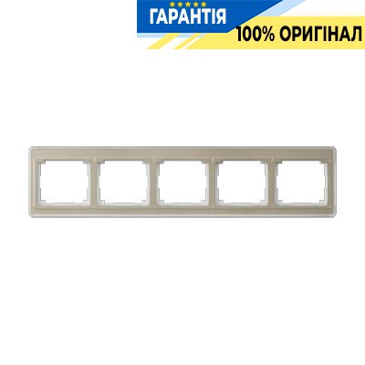 Рамка 5-а Jung SL585GB бронза