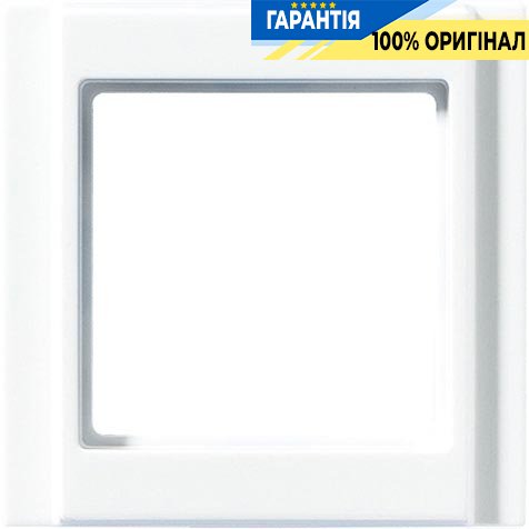 Рамка 1-я Jung A581WW белый