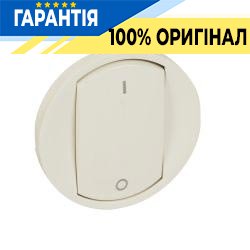 Клавиша 1-я для двухполюсного выключателя Legrand Celiane 66218 слоновая кость