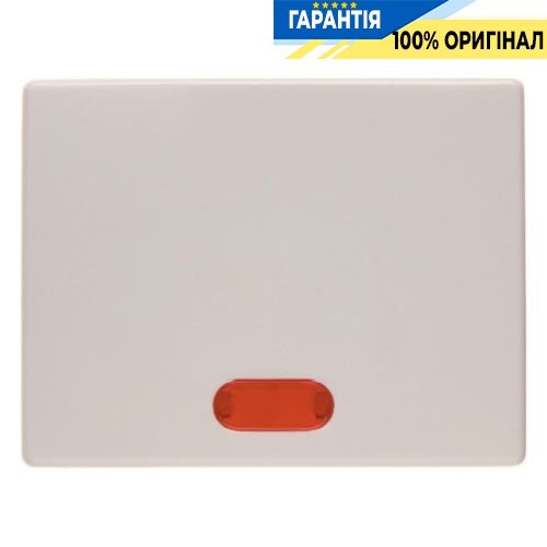 Клавиша 1-а с подсветкой, белая, ARSYS, Berker 14150002