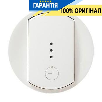 Накладка вимикача з витримкою часу Legrand Celiane титан 68037