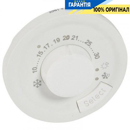 Накладка терморегулятора Legrand Celiane белая 68240