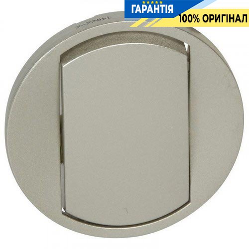 Накладка вимикача Legrand Celiane титан 68301