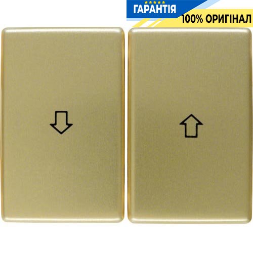 Клавиша 2-а со знаком "Стрелка", золото, ARSYS, Berker 14340102