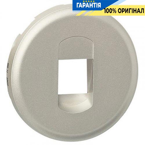 Накладка акустической розетки Legrand Celiane титан 68511