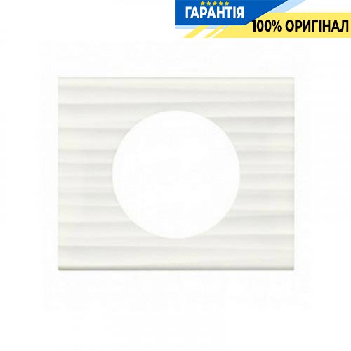 Рамка 1-я Legrand Celiane 69011, «Corian Белый Рельеф»