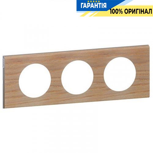 Рамка 3-я Legrand Celiane 69053, «Беленый Дуб»