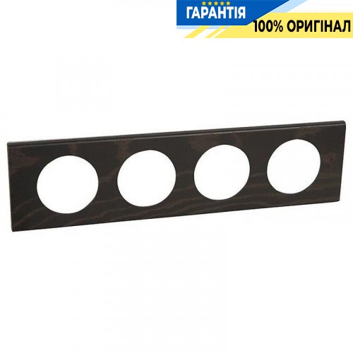 Рамка Legrand Celiane 69204 4 поста венге