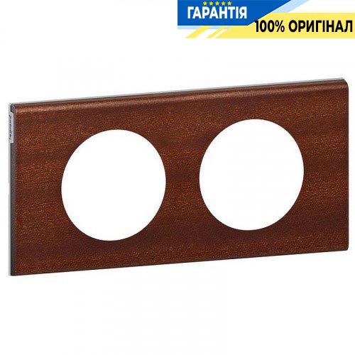 Рамка Legrand Celiane 69222 2 поста орех
