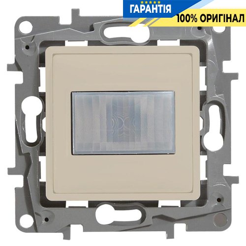 Датчик движения 400 Ватт, Legrand Etika 672317 «слоновая кость»