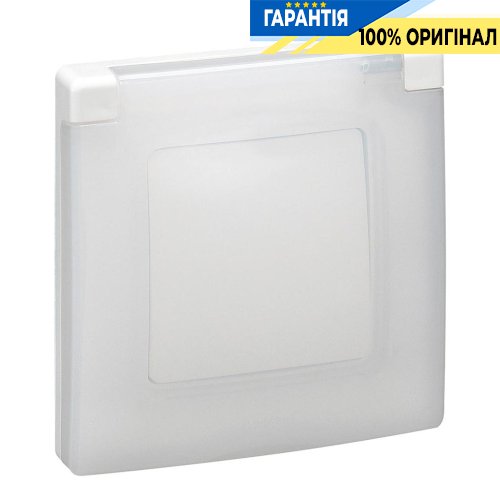 Рамка 1-постовая, IP44 Legrand Etika 672550 «белый»