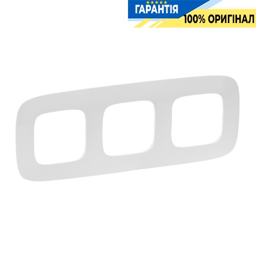 Рамка 3-ая, Legrand Valena Allure 754303, белый