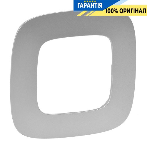Рамка 1-а, Legrand Valena Allure 754391, алюминий