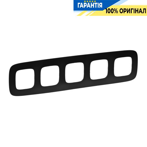 Рамка 5-ая, Legrand Valena Allure 754405, матовый черный