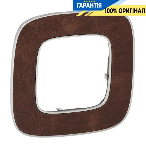 Рамка 1-а, Legrand Valena Allure 754451, шкіра