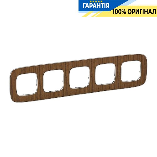 Рамка 5-ая, Legrand Valena Allure 754465, орех
