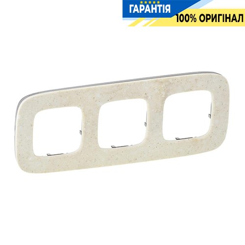 Рамка 3-а, Legrand Valena Allure 755523, палацовий мармур