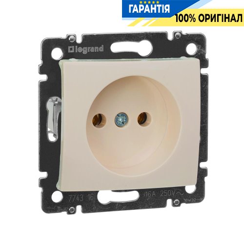 Розетка без заземлення Legrand Valena 774316, Слонова кістка