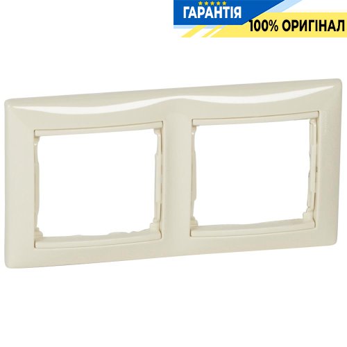 Рамка установочная 2-я Legrand Valena 774352, слоновая кость