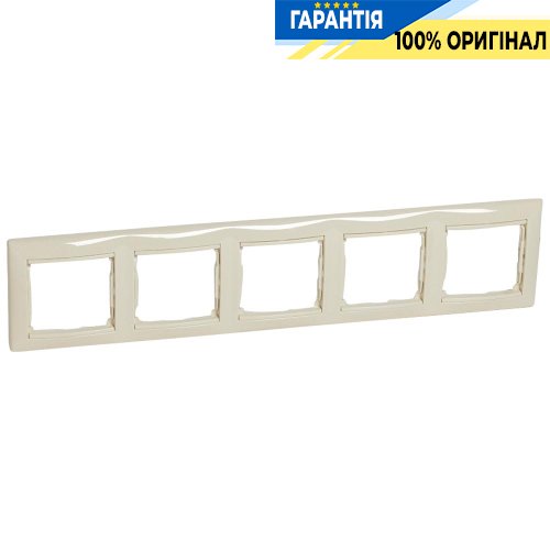 Рамка установочная 5-я Legrand Valena 774355, слоновая кость