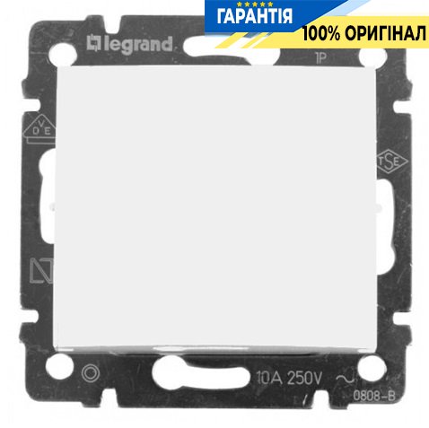 Заглушка декоративная 774446 Legrand Valena, белый