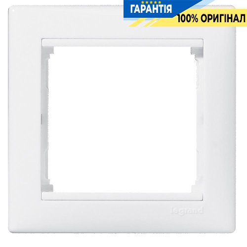 Рамка установочная 1-я Legrand Valena 774451, белый
