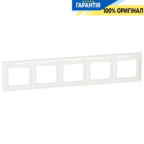 Рамка установочная 5-я Legrand Valena 774455, белый