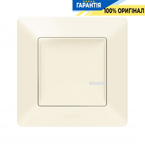 Умный беспроводной выключатель 1-кл. Legrand Valena Life with Netatmo 752285, слоновая кость