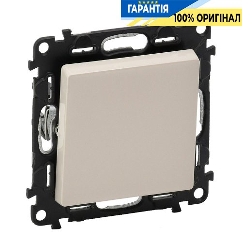 Выключатель 1-кл, Legrand Valena Life 752501, самозажимные клеммы, слоновая кость