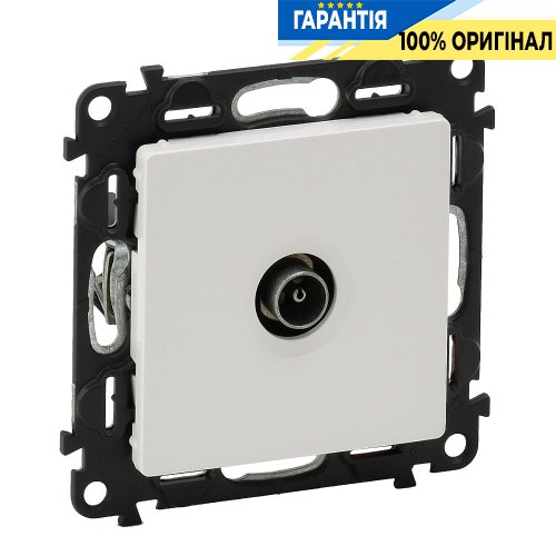 Розетка TV «зірка» штекер, Legrand Valena Life 753451, білий
