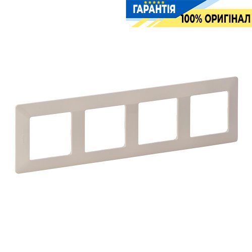 Рамка 4-а, Legrand Valena Life 754044, слонова кістка