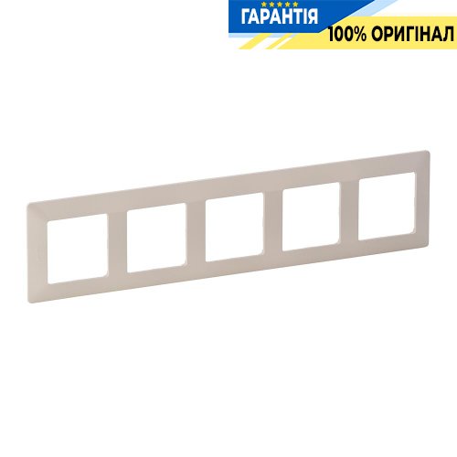 Рамка 5-а, Legrand Valena Life 754045, слонова кістка