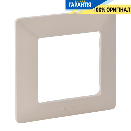 Рамка 1-а, Legrand Valena Life 754047, слонова кістка